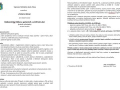 Město Tišnov nabízí práci na pozici Referent/ka Odboru správních a vnitřních věcí MěÚ Tišnov (právník, přestupky) v obci Tišnov