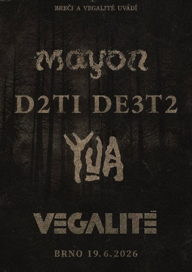 Plakát události DĚTI DEŠTĚ /// MAYON /// YUA