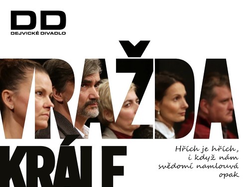 Plakát události Dejvické divadlo - Vražda Krále Gonzaga