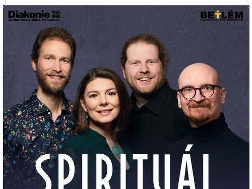 Plakát události Benefiční koncert Spirituál kvartetu