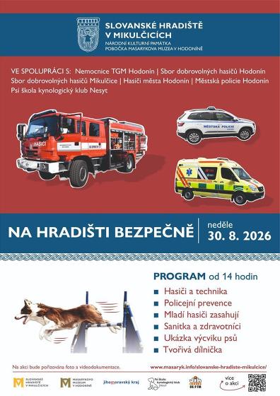Plakát události Na hradišti bezpečně