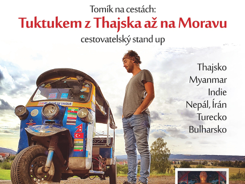 Plakát události Tomáš Vejmola - cestovatelská stand-up