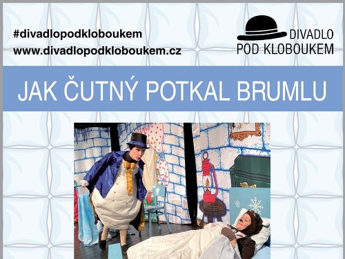 Plakát události Nedělní pohádka – JAK ČUTNÝ POTKAL BRUMLU