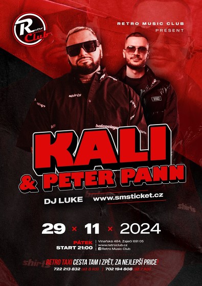 Plakát události Kali & Peter Pann