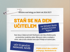 Střední škola polytechnická Kyjov, příspěvková organizace nabízí práci na pozici Učitel/ka odborného výcviku pro obory: elektrikář, autoelektrikář, instalatér v obci Kyjov