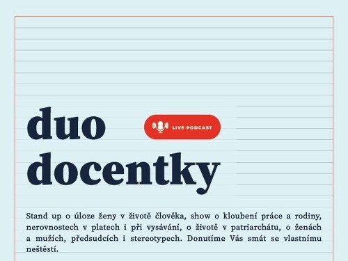 Plakát události Duo Docentky