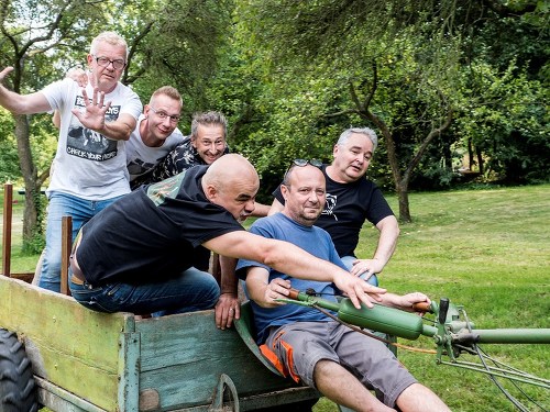 Plakát události Mňága a Žďorp na Špilberku