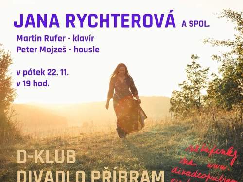 Plakát události Jana Rychterová a spol. - koncert