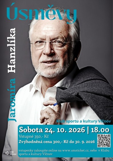 Plakát události Úsměvy Jaromíra Hanzlíka