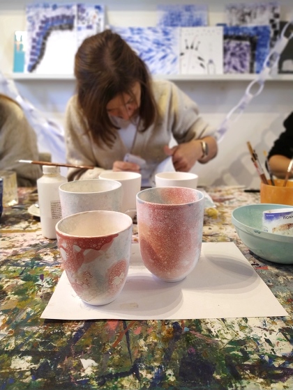 Plakát události Workshop / Dekorace porcelánu