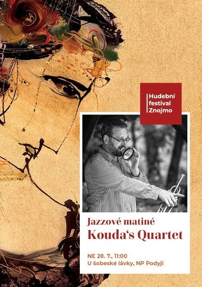 Plakát události KOUDA'S QUARTET: Jazzové matiné