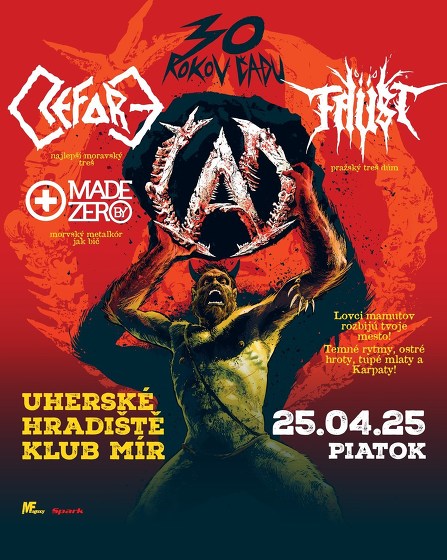 Plakát události ČAD - 30 let tour
