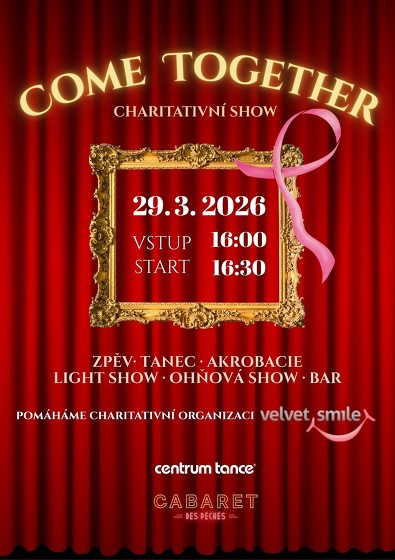 Plakát události Charitativní Show: Come Together!