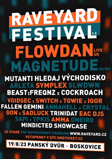 Plakát události RAVEYARD FESTIVAL 2.5