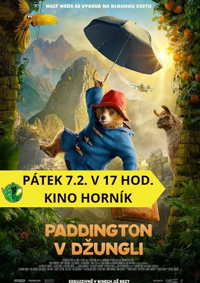 Plakát události Paddington v džungli