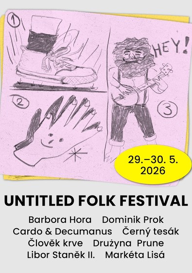 Plakát události untitled folk festival
