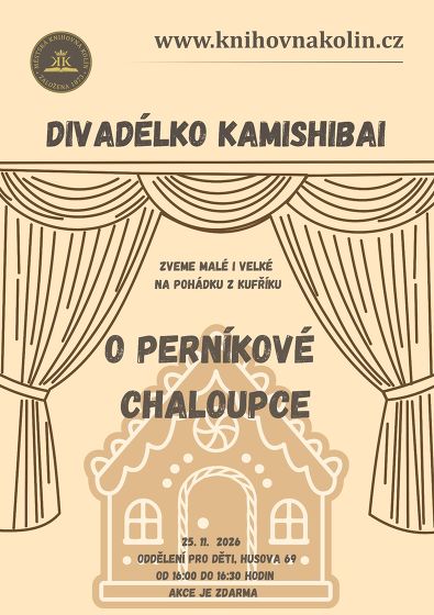 Plakát události Divadélko Kamishibai
