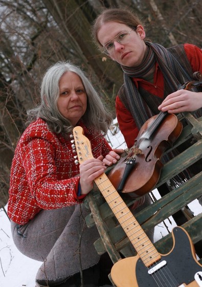 Plakát události Hmlisto (SK) - křest alba Samoty, M. Puttnerová & M. Novák