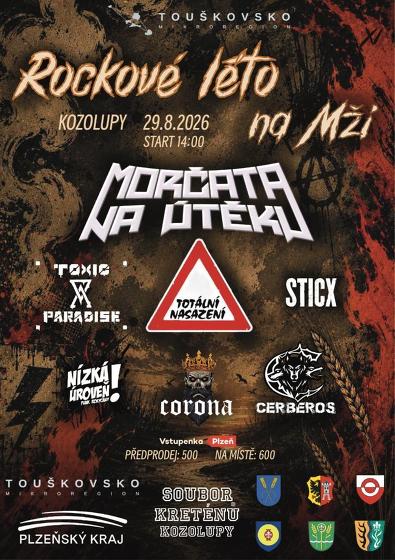 Plakát události Rockové léto na Mži vol. 11