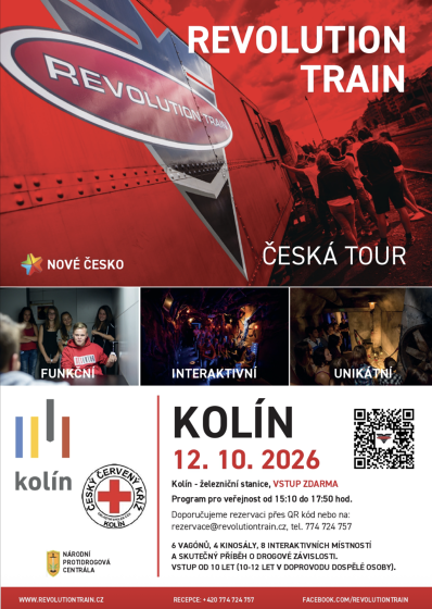 Plakát události Revolution train