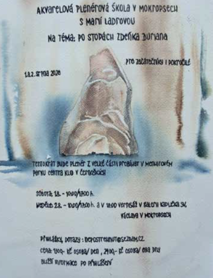 Plakát události Letní akvarelový plenér