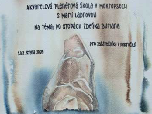 Plakát události Letní akvarelový plenér