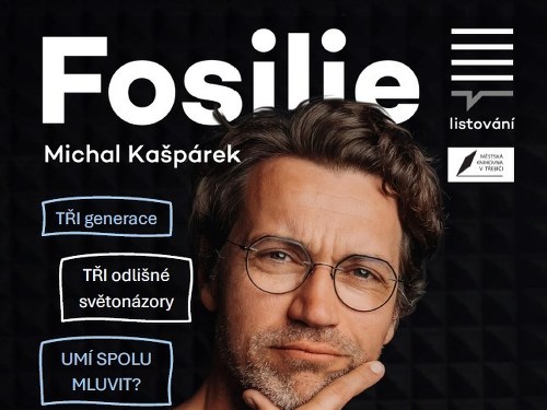 Plakát události LiStOVáNí / Michal Kašpárek: Fosilie