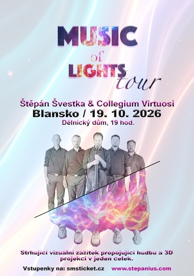Plakát události Music of Lights - Štěpán Švestka&Collegium Virtuosi