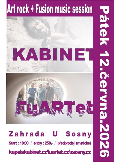 Plakát události Kabinet + FuARTet