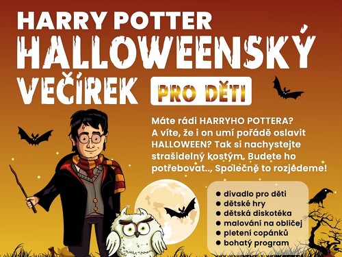 Plakát události Halloweenský večírek