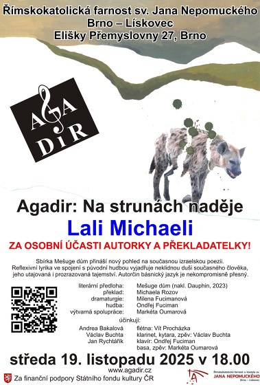 Plakát události Agadir: Na strunách naděje, Lali Michaeli