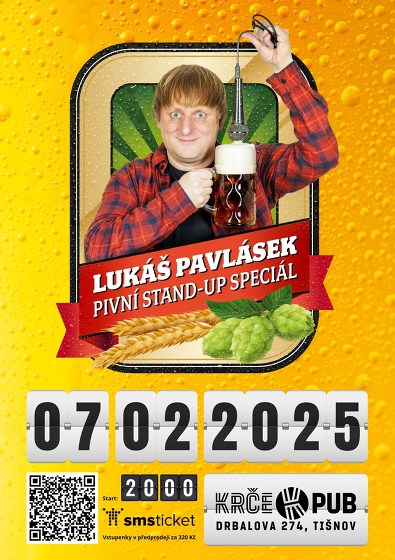 Plakát události Pivní speciál Lukáše Pavláska
