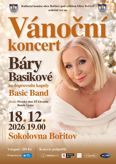 Plakát události Vánoční koncert Báry Basikové
