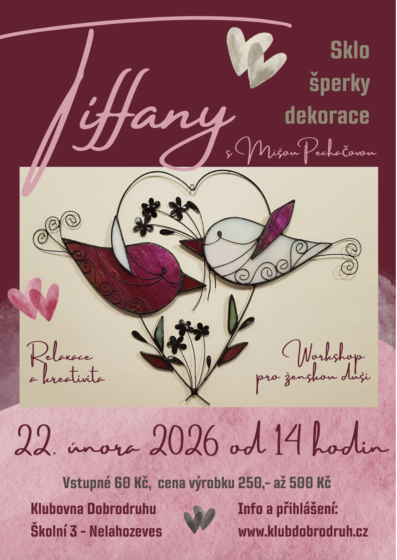 Plakát události Workshop TIFFANY (výroba šperků)