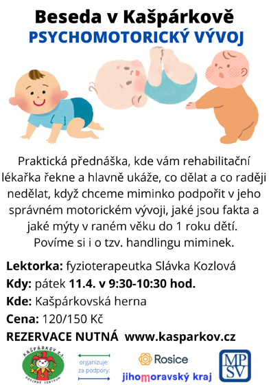 Plakát události Beseda s fyzioterapeutkou