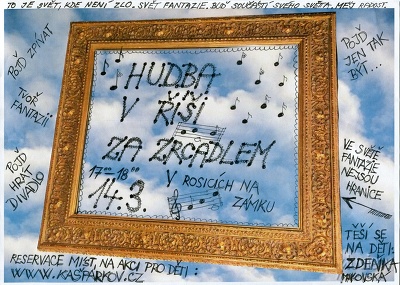 Plakát události Hudba v říši za zrcadlem
