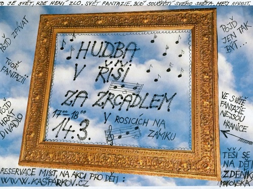Plakát události Hudba v říši za zrcadlem