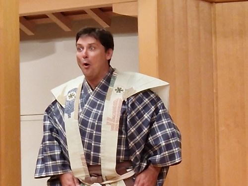 Plakát události Samurajské komedie na Leitnerce