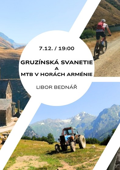 Plakát události Gruzínská Svanetie a  MTB v horách Arménie