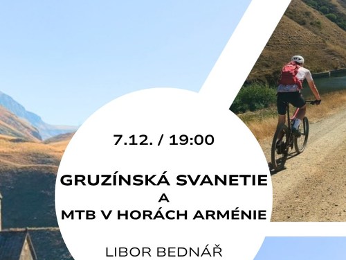 Plakát události Gruzínská Svanetie a  MTB v horách Arménie