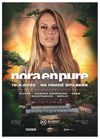Plakát události Nora En Pure (CH) | Hrad Špilberk, Brno