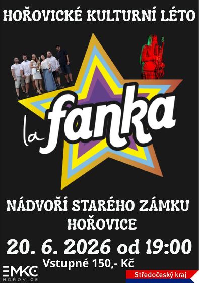 Plakát události Koncert kapely La Fanka