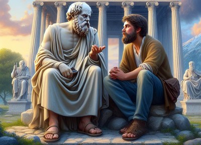 Plakát události Cesta srdce: Setkání s Buddhou a Sokratem