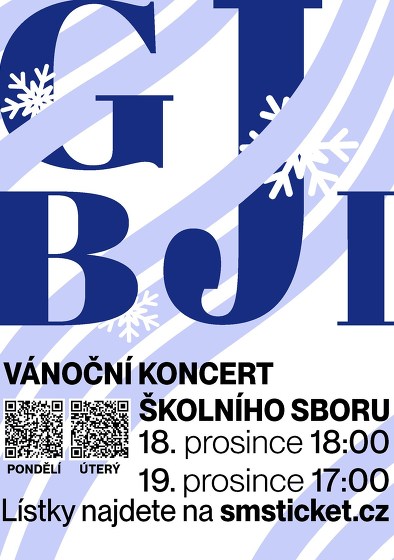 Plakát události Vánoční koncert Gymnázia Jana Blahoslava