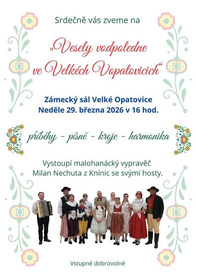 Plakát události Vesely vodpoledne, Velké Opatovice