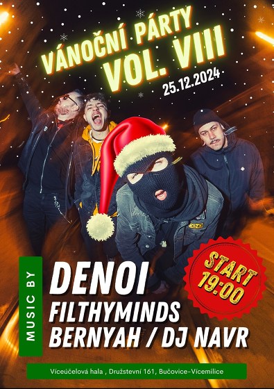 Plakát události Vánoční Párty Vol. VIII