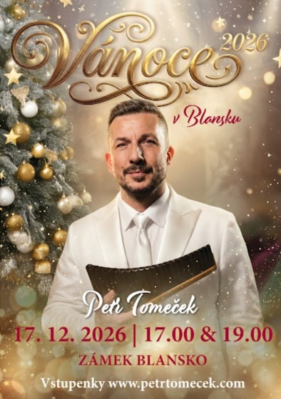 Plakát události Petr Tomeček / Vánoce 2026 v Blansku