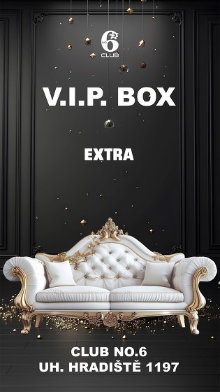 Plakát události V.I.P. BOX EXTRA