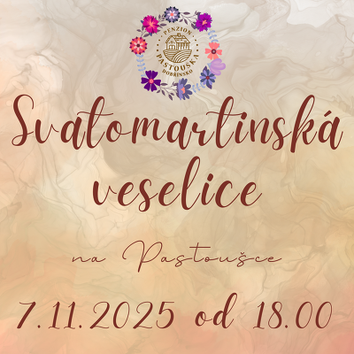Plakát události Svatomartinská veselice na Pastoušce