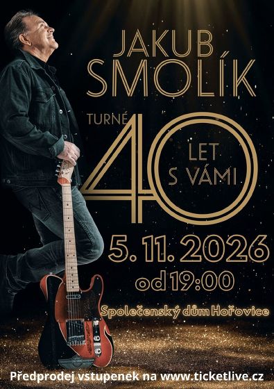 Plakát události Jakub Smolík